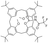 25,27-DIMETHOXY-26-(N-TRIFLUOROACETYL)CARBAMOYLOXY-P-TERT-BUTYLCALIX[4!ARENE, 95 CAS#: 325776-12-3