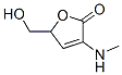 2(5H)-Furanone, 5-(hydroxymethyl)-3-(methylamino)- (9CI) CAS#: 166407-48-3