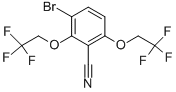 2,6-BIS(2,2,2-TRIFLUOROETHOXY)-3-BROMOBENZONITRILE CAS#: 175204-13-4