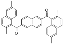 2,6-BIS(2',6'-DIMETHYL-1'-NAPHTHOYL)NAPHTHALENE CAS#: 157585-49-4