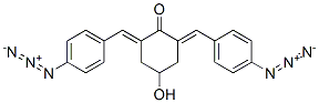 2,6-bis[(4-azidophenyl)methylene]-4-hydroxycyclohexan-1-one CAS#: 42759-78-4