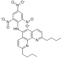 2,9-DI-N-BUTYL-5-PICRYLAMINO-1,10-PHENANTHROLINE CAS#: 173929-82-3