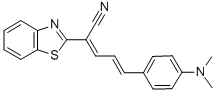 (2E,4E)-2-(1,3-BENZOTHIAZOL-2-YL)-5-[4-(DIMETHYLAMINO)PHENYL]PENTA-2,4-DIENENITRILE CAS#: 40442-42-0