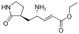(2E,4S)-4-AMino-5-[(3S)-2-oxo-3-pyrrolidinyl]-2-pentenoic Acid Ethyl Ester CAS#: 328086-61-9