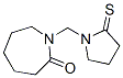 2H-Azepin-2-one,  hexahydro-1-[(2-thioxo-1-pyrrolidinyl)methyl]- CAS#: 157439-35-5