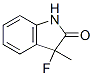2H-Indol-2-one,3-fluoro-1,3-dihydro-3-methyl-,(+)-(9CI) CAS#: 358335-68-9