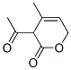 2H-Pyran-2-one, 3-acetyl-3,6-dihydro-4-methyl- (9CI) CAS#: 313334-46-2