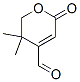 2H-Pyran-4-carboxaldehyde, 5,6-dihydro-5,5-dimethyl-2-oxo- (9CI) CAS#: 330154-77-3