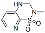 2H-Pyrido[3,2-e]-1,2,4-thiadiazine,3,4-dihydro-2-methyl-,1,1-dioxide(9CI) CAS#: 163137-08-4