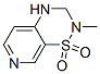 2H-Pyrido[4,3-e]-1,2,4-thiadiazine,3,4-dihydro-2-methyl-,1,1-dioxide(9CI) CAS#: 163136-98-9