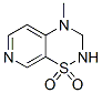 2H-Pyrido[4,3-e]-1,2,4-thiadiazine,3,4-dihydro-4-methyl-,1,1-dioxide(9CI) CAS#: 163136-55-8