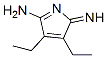 2H-Pyrrol-5-amine, 3,4-diethyl-2-imino- CAS#: 174396-78-2