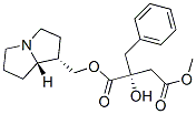 (2R)-2-Hydroxy-2-benzylbutanedioic acid 1-[[(4S,5S)-1-azabicyclo[3.3.0]octan-4-yl]methyl]4-methyl ester CAS#: 41451-64-3