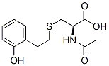 (2R)-2-acetamido-3-[2-(2-hydroxyphenyl)ethylsulfanyl]propanoic acid CAS#: 152155-79-8