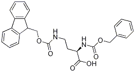 (2R)-4-[[(9H-Fluoren-9-ylmethoxy)carbonyl]amino]-2-[[(phenylmethoxy)carbonyl]amino]butanoic acid CAS#: 369611-58-5
