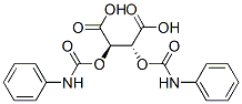 (2R,3R)-2,3-bis(phenylcarbamoyloxy) succinic acid CAS#: 145943-92-6