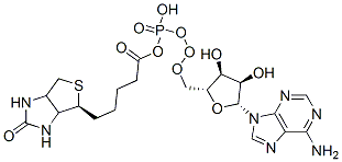 [[(2R,3S,4R,5R)-5-(6-aminopurin-9-yl)-3,4-dihydroxyoxolan-2-yl]methoxy-hydroxyphosphoryl] 5-[(6S)-2-oxo-1,3,3a,4,6,6a-hexahydrothieno[3,4-d]imidazol-6-yl]pentanoate CAS#: 4130-20-5