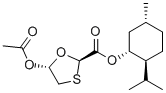 (2R,5R)-L-Menthyl-5-(acetyloxy)-1,3-oxathiolane-2-carboxylate CAS#: 147027-09-6