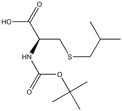 (2S)-2-((tert-butoxycarbonyl)aMino)-3-(isobutylsulfanyl)propanoic acid CAS#: 369360-62-3