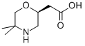 (2S)-(+)-5,5-DIMETHYL-2-MORPHOLINEACETIC ACID CAS#: 160415-07-6