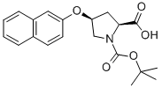 (2S,4S)-1-(TERT-BUTOXYCARBONYL)-4-(2-NAPHTHYLOXY)-2-PYRROLIDINECARBOXYLIC ACID CAS#: 317357-42-9