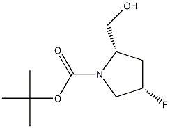 (2S,4S)-1-(tert-Butoxycarbonyl)-4-fluoro-2-hydroxymethylpyrrolidine CAS#: 317356-27-7
