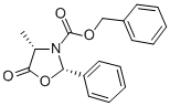 (2S,4S)-3-Benzyloxycarbonyl-4-methyl-2-phenyl-1,3-oxazolidin-5-one CAS#: 171860-41-6