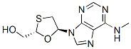 [(2S,5S)-5-(6-methylaminopurin-9-yl)-1,3-oxathiolan-2-yl]methanol CAS#: 149819-63-6