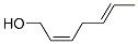 (2Z,5E)-2,5-Heptadien-1-ol CAS#: 41368-47-2