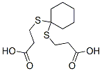 3-[1-(2-carboxyethylsulfanyl)cyclohexyl]sulfanylpropanoic acid CAS#: 4265-55-8