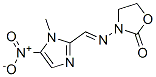 3-[[(1-Methyl-5-nitro-1H-imidazol-2-yl)methylene]amino]-2-oxazolidinone CAS#: 4750-38-3