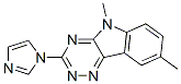 3-(1H-Imidazol-1-yl)-5,8-dimethyl-5H-1,2,4-triazino(5,6-b)indole CAS#: 149756-68-3