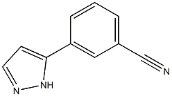 3-(1H-pyrazol-5-yl)benzonitrile CAS#: 149739-51-5
