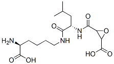 3-[[(1S)-1-[[(5S)-5-amino-5-carboxy-pentyl]carbamoyl]-3-methyl-butyl]c arbamoyl]oxirane-2-carboxylic acid CAS#: 160825-49-0