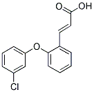 3-[2-(3-CHLOROPHENOXY)PHENYL]ACRYLIC ACID CAS#: 338393-65-0
