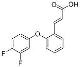 3-[2-(3,4-DIFLUOROPHENOXY)PHENYL]ACRYLIC ACID CAS#: 338393-76-3