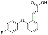 3-[2-(4-FLUOROPHENOXY)PHENYL]ACRYLIC ACID CAS#: 338393-64-9