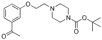 3-[2-(4-tert-Butoxycarbonylpiperazin-1-yl)ethoxy]acetophenone CAS#: 351076-06-7