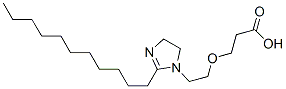 3-[2-(4,5-dihydro-2-undecyl-1H-imidazol-1-yl)ethoxy]propionic acid CAS#: 4258-46-2