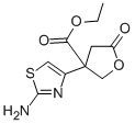 3-(2-AMINO-THIAZOL-4-YL)-5-OXO-TETRAHYDRO-FURAN-3-CARBOXYLIC ACID ETHYL ESTER CAS#: 328275-97-4