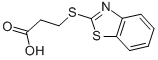 3-(2-BENZOTHIAZOLYLTHIO)PROPIONIC ACID CAS#: 4767-00-4
