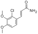 3-(2-CHLORO-3,4-DIMETHOXYPHENYL)ACRYLAMIDE CAS#: 175135-98-5