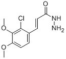 3-(2-CHLORO-3,4-DIMETHOXYPHENYL)PROP-2-ENOHYDRAZIDE CAS#: 175135-99-6