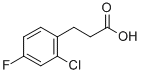 3-(2-CHLORO-4-FLUORO-PHENYL)-PROPIONIC ACID CAS#: 174603-38-4