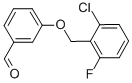 3-[(2-CHLORO-6-FLUOROBENZYL)OXY]BENZALDEHYDE CAS#: 336879-99-3