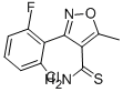 3-(2-CHLORO-6-FLUOROPHENYL)-5-METHYLISOXAZOLE-4-THIOCARBOXAMIDE CAS#: 175204-42-9