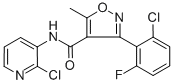 3-(2-CHLORO-6-FLUOROPHENYL)-N-(2-CHLORO-3-PYRIDINYL)-5-METHYL-4-ISOXAZOLECARBOXAMIDE CAS#: 368869-90-3