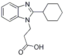 3-(2-CYCLOHEXYL-BENZOIMIDAZOL-1-YL)-PROPIONIC ACID CAS#: 312922-13-7