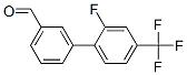 3-(2-Fluoro-4-(trifluoromethyl)phenyl)benzaldehyde CAS#: 343604-27-3