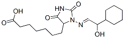 3-((2-cyclohexyl-2-hydroxyethylidene)amino)-2,5-dioxo-4-imidazolidineheptanoic acid CAS#: 160524-27-6